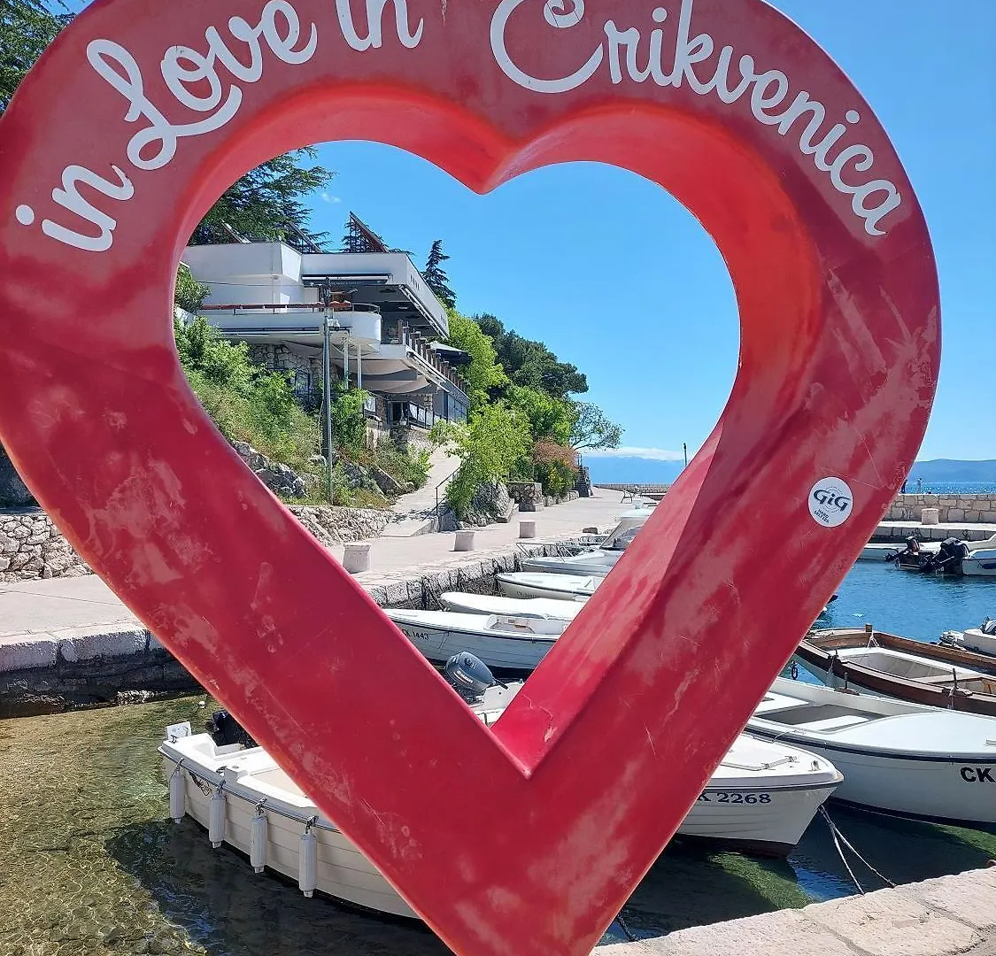 Malerisches Apartment Nur 200 Meter Zum Strand Mit Privater Terrasse, Grill, Pool, Lounge-Bereich Dramalj Croatia